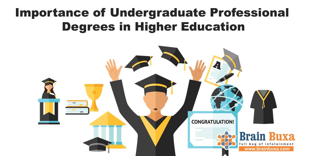 Importance of Undergraduate Professional  Degrees in Higher Education