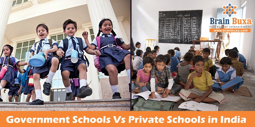 Government Schools Vs Private Schools in India