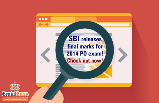 SBI releases final marks for 2014 PO exam! Check out now!