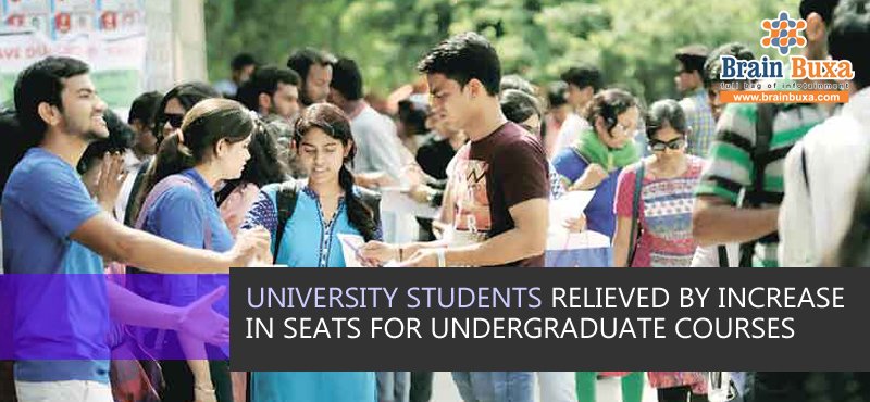 University students relieved by increase in seats for undergraduate courses