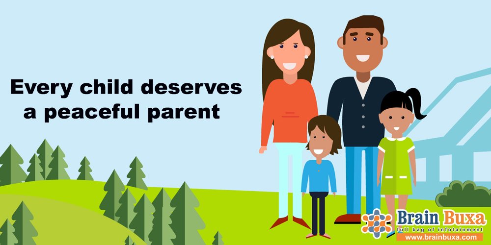 Every child deserves a peaceful parent