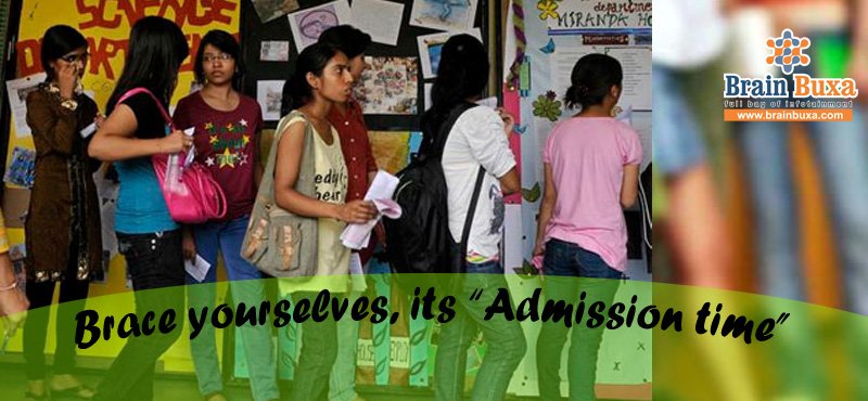 Brace yourselves, its "Admission time"