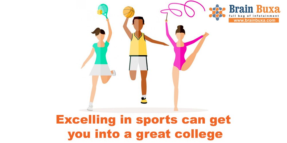 Excelling in sports can get you into a great college