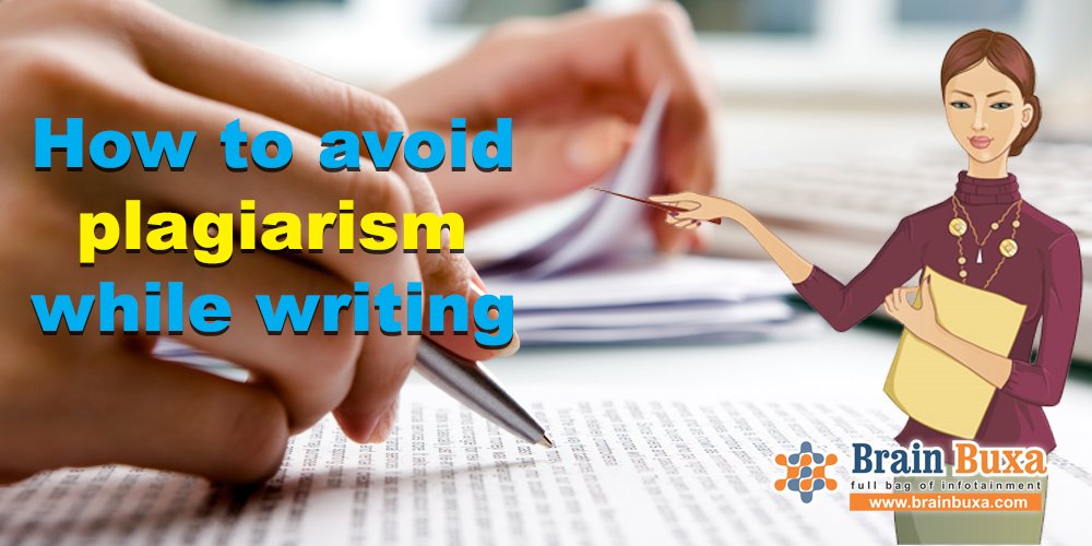 How to avoid plagiarism while writing