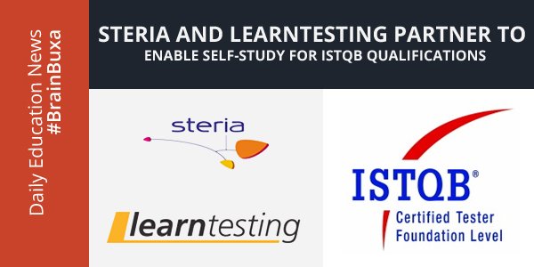 Steria and Learntesting Partner to enable self-study for ISTQB Qualifications