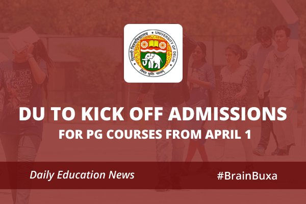 Image of DU to kick off admissions for PG courses from April 1 | Education News Photo