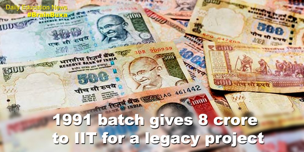 1991 batch gives 8 crore to IIT for a legacy project