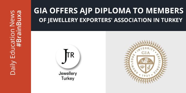 GIA Offers AJP Diploma to Members of Jewellery Exporters' Association in Turkey