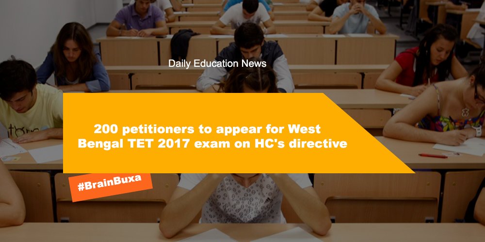 200 petitioners to appear for West Bengal TET 2017 exam on HC's directive