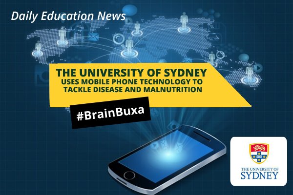 The University of Sydney uses Mobile Phone Technology to Tackle Disease and Malnutrition