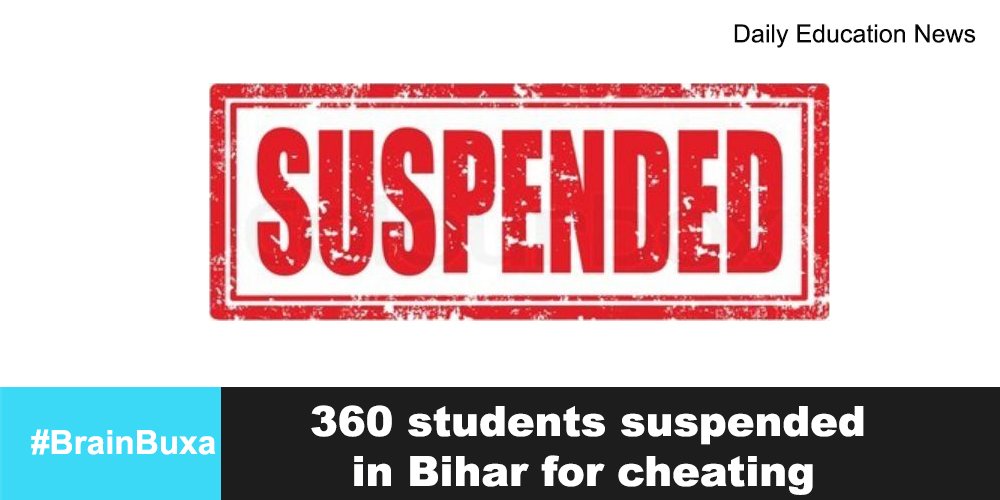 360 students suspended in Bihar for cheating