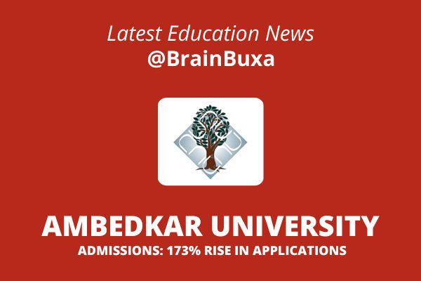 Ambedkar University Admissions: 173% Rise In Applications