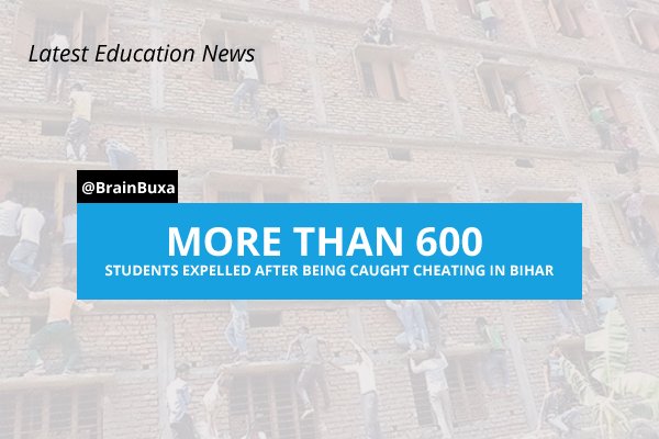 More than 600 students expelled after being caught cheating in Bihar