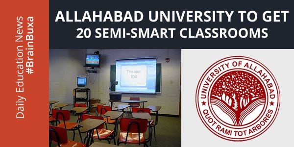 Allahabad University to get 20 semi-smart classrooms