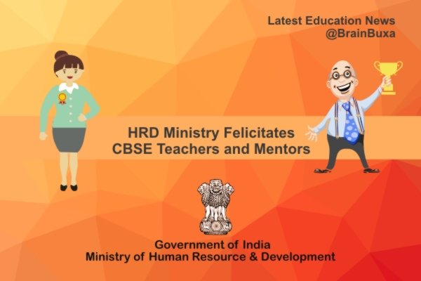 Image of HRD Ministry Felicitates CBSE Teachers and Mentors | Education News Photo