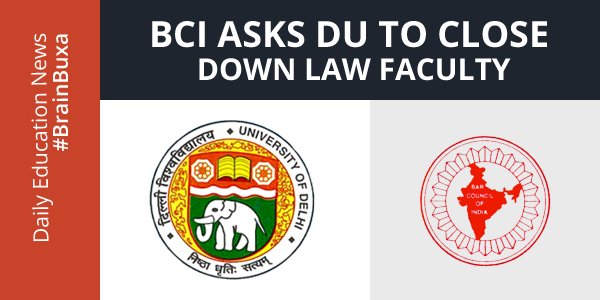 Image of BCI asks DU to close down Law Faculty | Education News Photo