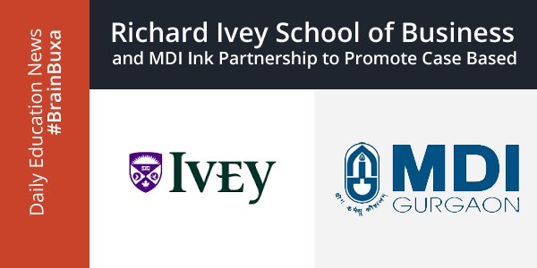 Image of Richard Ivey School of Business and MDI Ink Partnership to Promote Case Based | Education News Photo