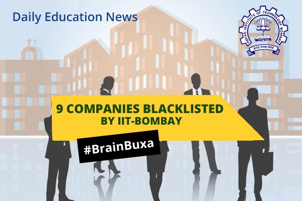 9 companies blacklisted by IIT-Bombay