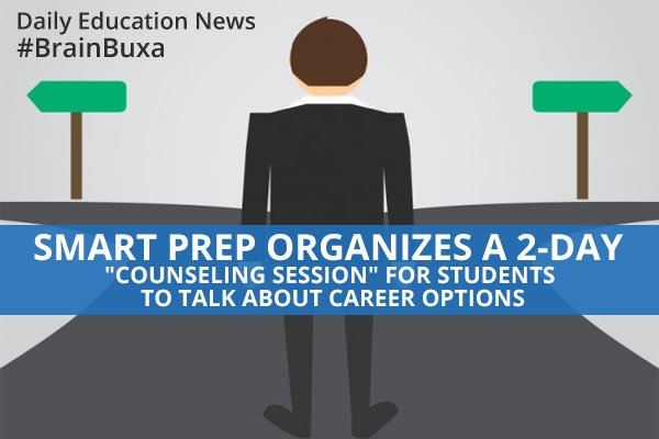 SmartPrep organizes a 2-Day "Counseling Session" for students to talk about career options