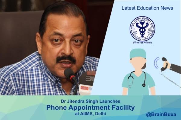 Dr Jitendra Singh Launches Phone Appointment Facility at AIIMS, Delhi