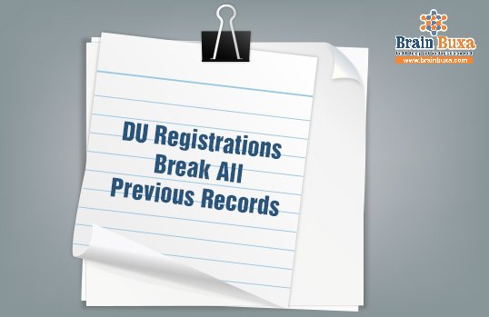 DU registrations break all previous records