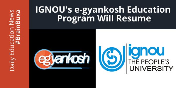 Image of IGNOU's e-gyankosh education program will resume | Education News Photo