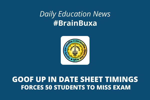 Image of Goof up in date sheet timings forces 50 students to miss exam | Education News Photo