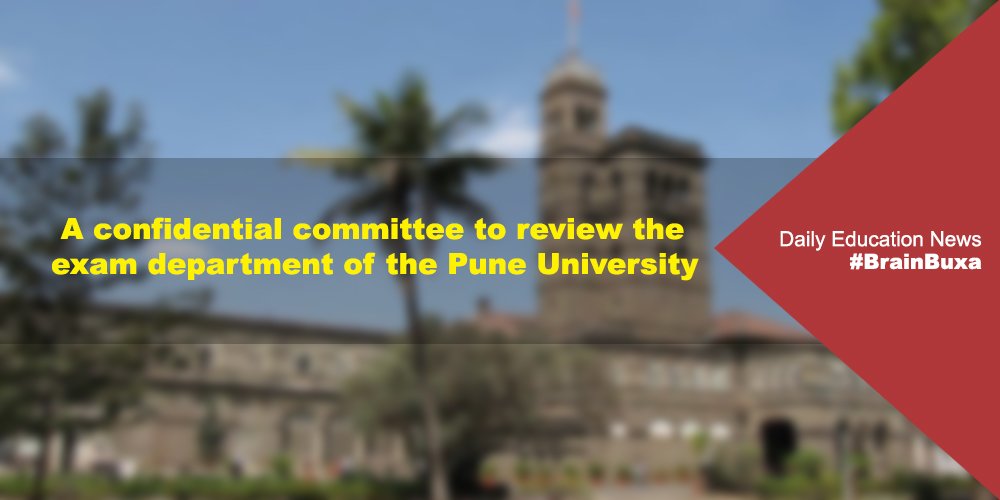 A confidential committee to review the exam department of the Pune University