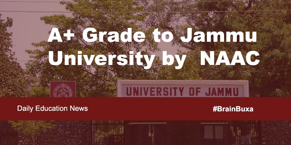 A+ Grade to Jammu University by NAAC