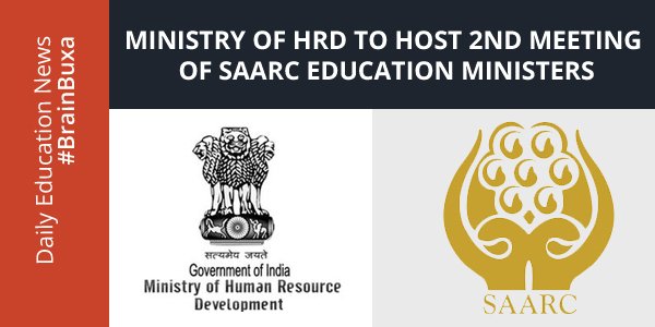 Ministry of HRD to Host 2nd Meeting of SAARC Education Ministers