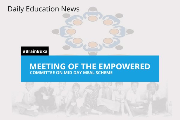 Meeting of the Empowered Committee on Mid Day Meal Scheme