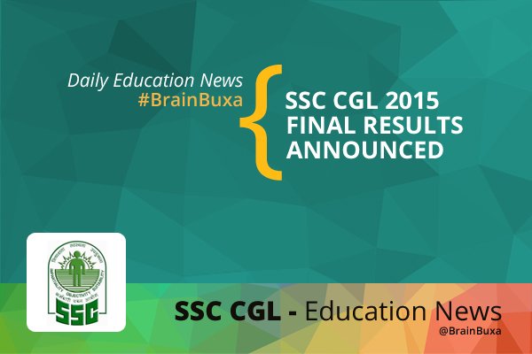 Image of SSC CGL 2015: Final Results Announced | Education News Photo