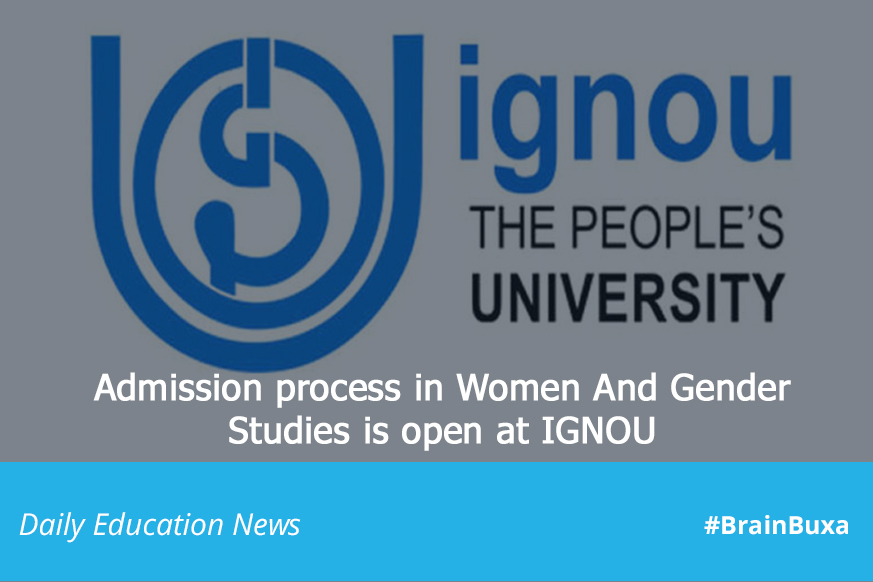 Admission process in Women And Gender Studies is open at IGNOU