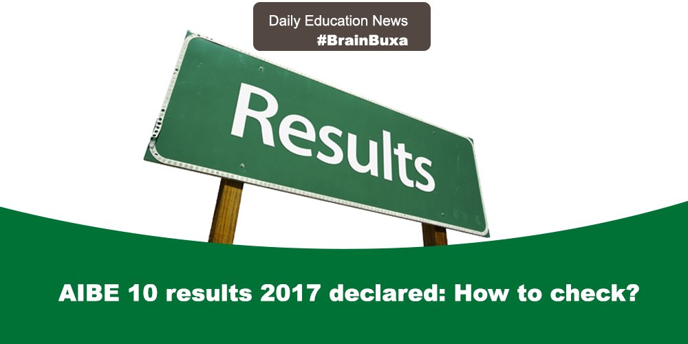 AIBE 10 results 2017 declared: How to check?