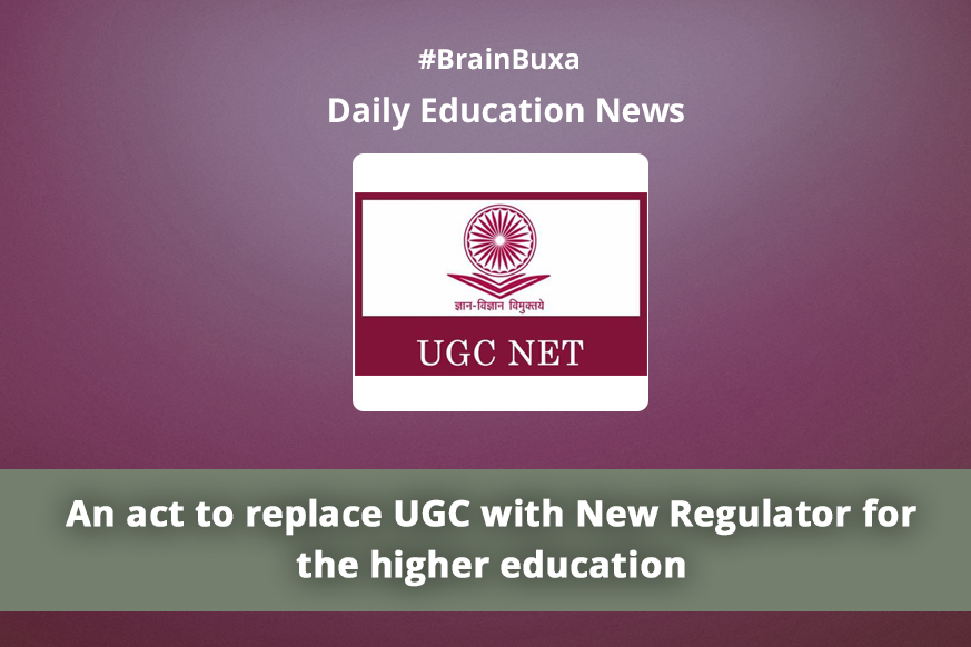 Image of An act to replace UGC with New Regulator for the higher education | Education News Photo