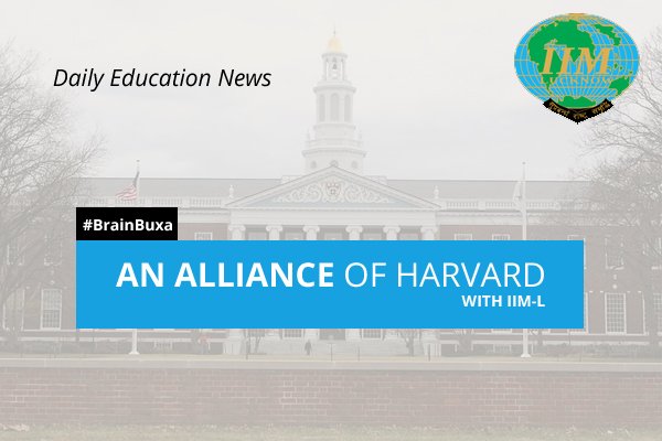 An Alliance of Harvard with IIM-L