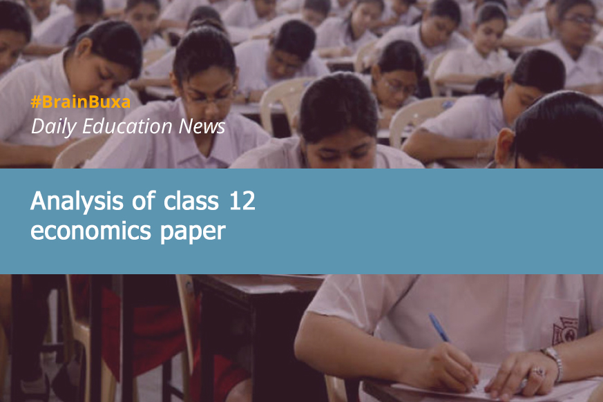 Analysis of class 12 economics paper