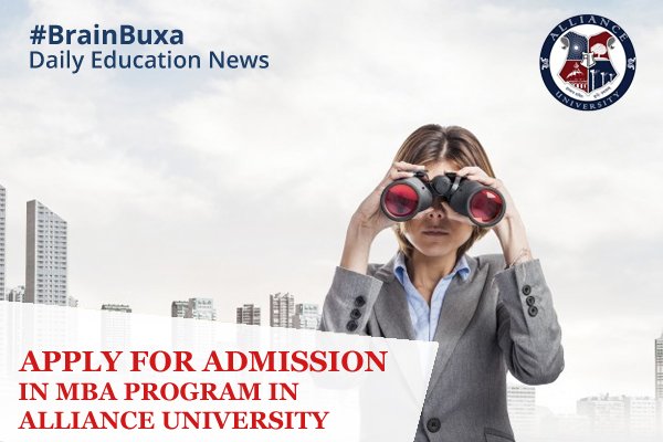 Apply for Admission in MBA Program in Alliance University