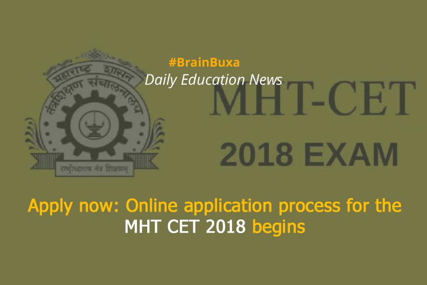 Apply now: Online application process for the MHT CET 2018 begins