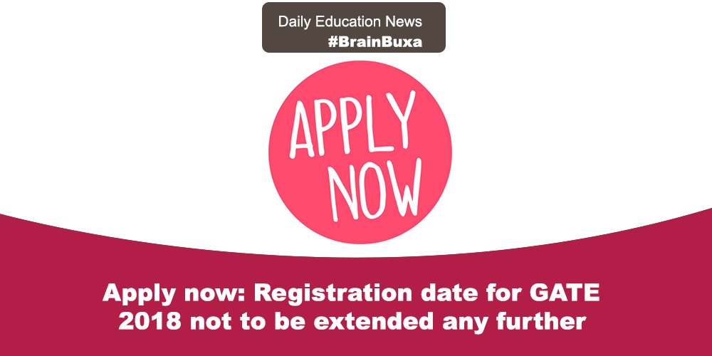 Image of Apply now: Registration date for GATE 2018 not to be extended any further | Education News Photo