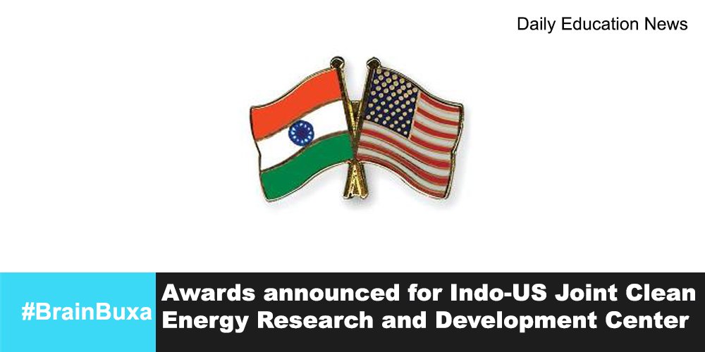 Image of Awards announced for Indo-US Joint Clean Energy Research and Development Center  | Education News Photo