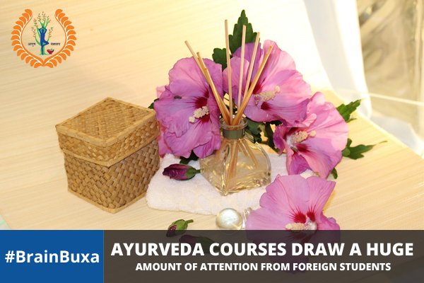 Ayurveda courses draw a huge amount of attention from foreign students