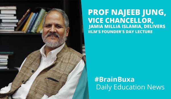 Prof Najeeb Jung, Vice Chancellor, Jamia Millia Islamia, delivers IILM'S Founder's Day Lecture