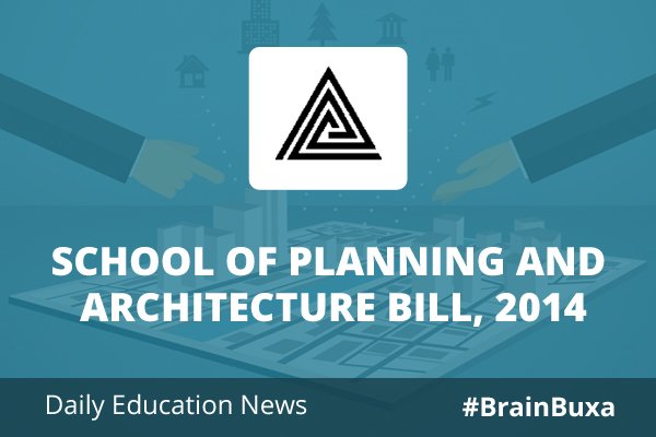 School of Planning and Architecture Bill, 2014