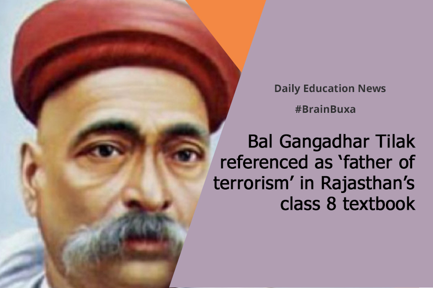 Bal Gangadhar Tilak referenced as ‘father of terrorism’ in Rajasthan’s class 8 textbook