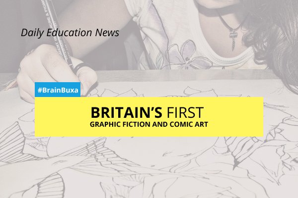 Britain's First Graphic Fiction and Comic Art