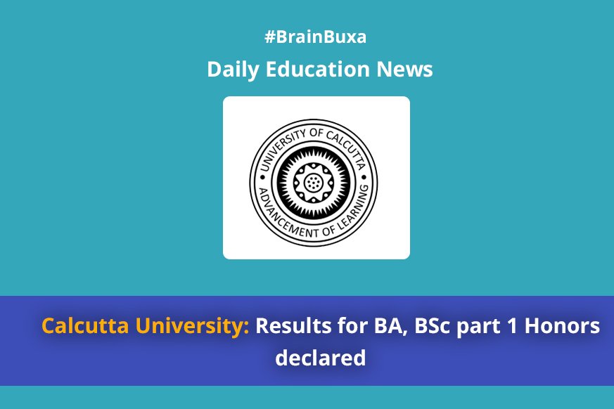 Calcutta University: Results for BA, BSc part 1 Honors declared