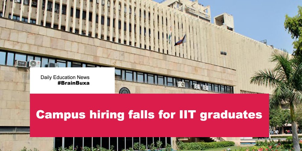 Campus hiring falls for IIT graduates