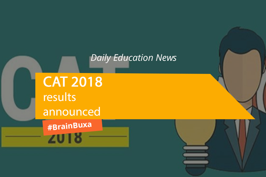 CAT 2018 results announced