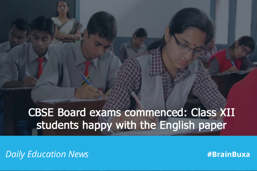 CBSE Board exams commenced: Class XII students happy with the English paper